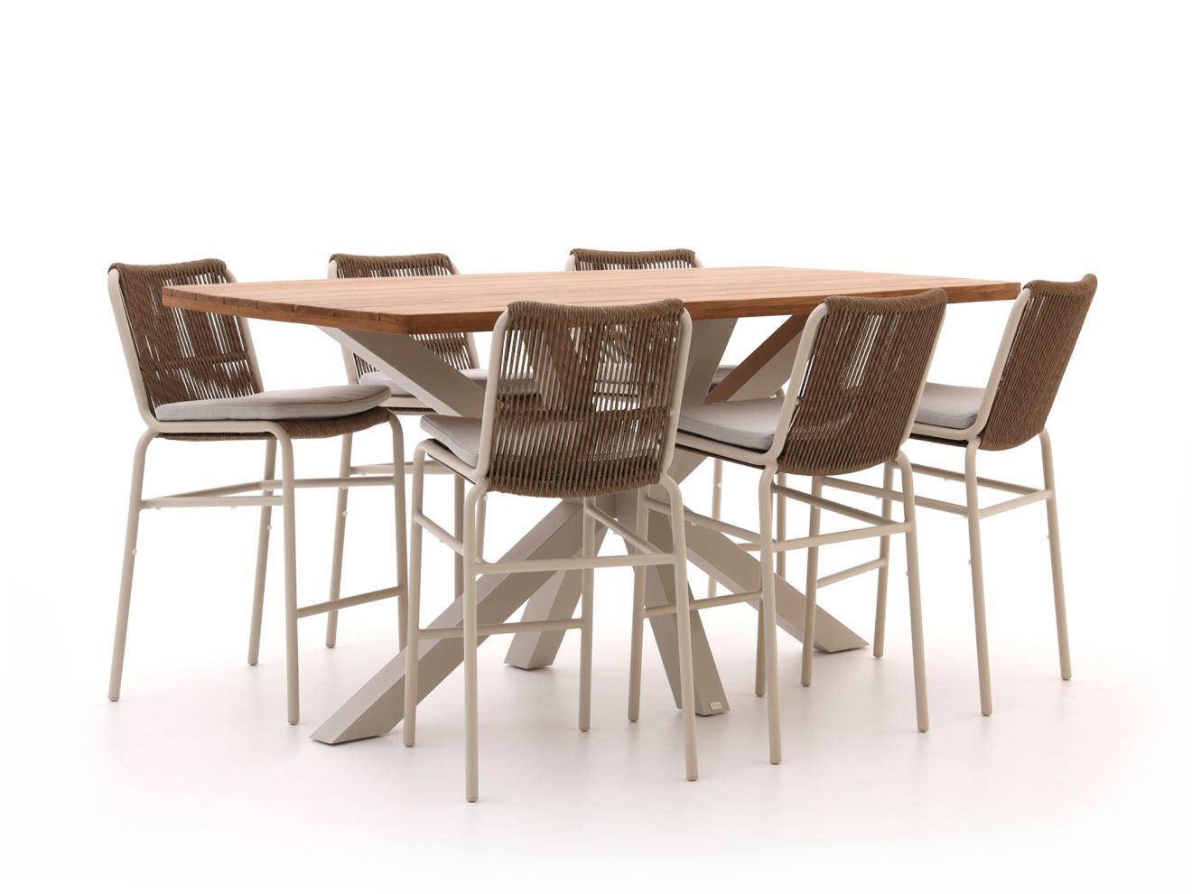 Bellagio Caronia/Induno Dänisch oval 220 cm Gartenbar-Set 7-teilig stapelbar Braun Rabatt: 20 % Unkategorisiert online kaufen