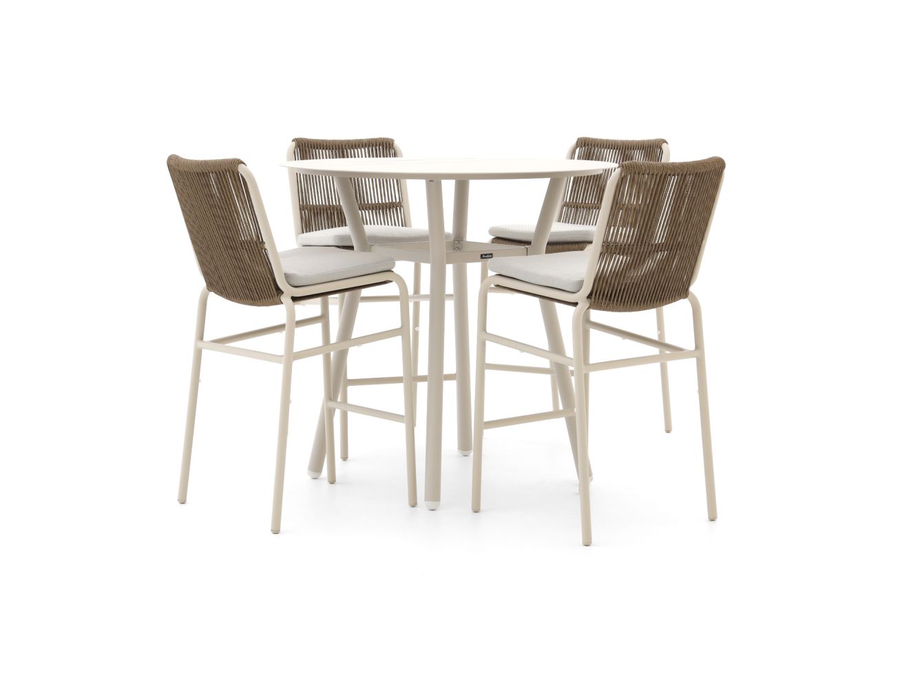 Bellagio Caronia/Tritoni ø 110 cm Gartenbar-Set 5-Teilig Stapelbar Taupe 110cm Rabatt: 11 % Unkategorisiert online kaufen