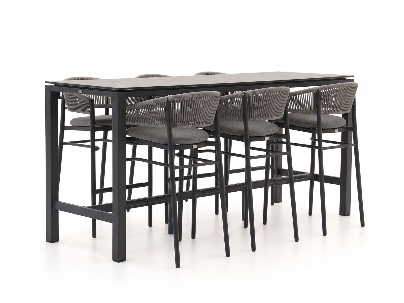 Bellagio Panaro/Trecenta 225 cm Gartenbar-Set 7-teilig Schwarz Unkategorisiert online kaufen Bellagio Panaro/Trecenta 225 cm Gartenbar-Set 7-teilig Schwarz Unkategorisiert online kaufen