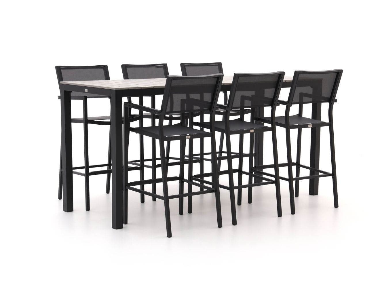 Bellagio Roma/Fidenza 220cm Gartenbar 7-Teilig Grau Unkategorisiert online kaufen Bellagio Roma/Fidenza 220cm Gartenbar 7-Teilig Grau Unkategorisiert online kaufen