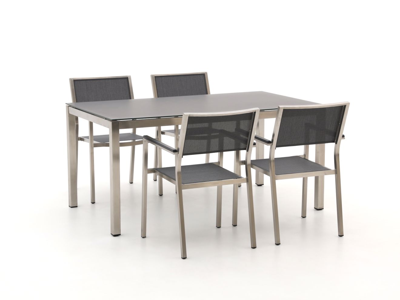 Bernstein Freiburg 160 cm Gartenmöbel-Set 5-teilig stapelbar Grau Rabatt: 22 % Unkategorisiert online kaufen Bernstein Freiburg 160 cm Gartenmöbel-Set 5-teilig stapelbar Grau Rabatt: 22 % Unkategorisiert online kaufen