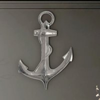 FineBuy Deko Anker 70 cm Silber Große Aluminium-Figur Wohndeko Maritim, Design Wanddekoration Metall, Dekoration für Zuhause, XXL Wandschmuck, Wanddeko Modern | Farbe: Silber Unkategorisiert online kaufen