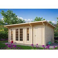 Fjordholz Gartenhaus Modell Jacob 44 B mit Abstell Unkategorisiert online kaufen
