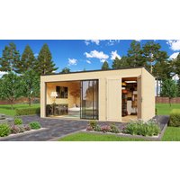 Fjordholz Gartenhaus Modell Q-BIC Alu 70 H Unkategorisiert online kaufen
