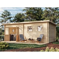 Fjordholz Pultdach Gartenhaus Modell Ezra 6D Unkategorisiert online kaufen