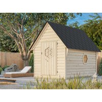Fjordholz Saunakota Modell Juna 5,8 m² 2-Raum Unkategorisiert Produktbild