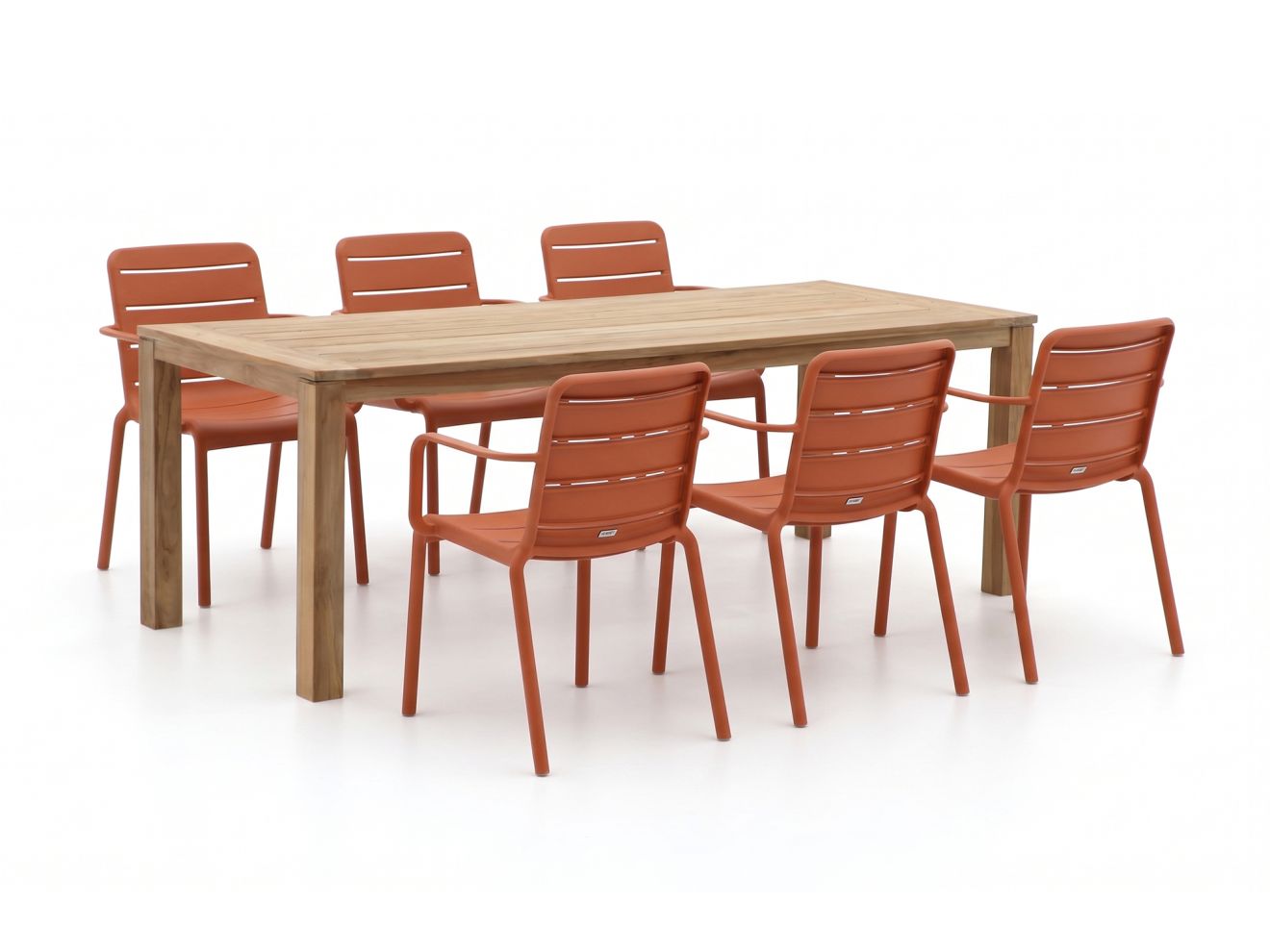 Forza Narni/ROUGH-S 220 cm Gartenmöbel-Set 7-teilig stapelbar Rabatt: 16 % Unkategorisiert online kaufen