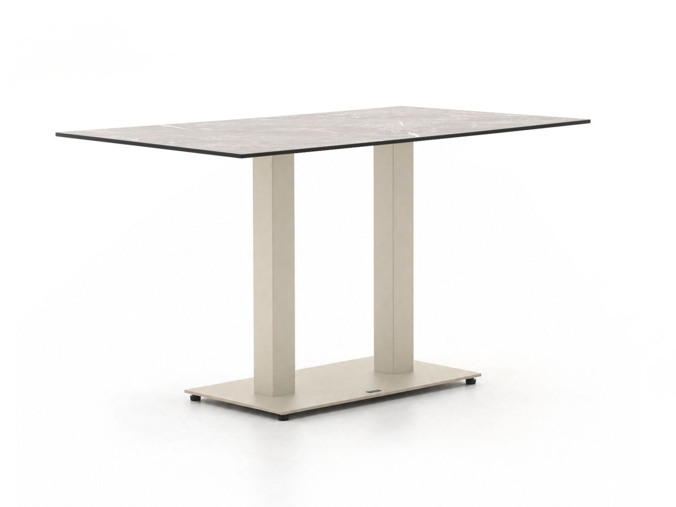 Forza Orta Gartentisch 120x70x73 cm Taupe Unkategorisiert online kaufen