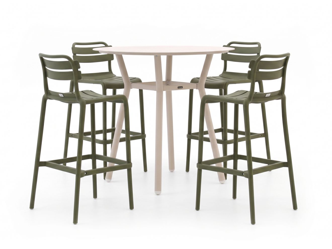 Forza Vico/Tritoni ø 110 cm Gartenbar-Set 5-teilig 110cm Unkategorisiert online kaufen