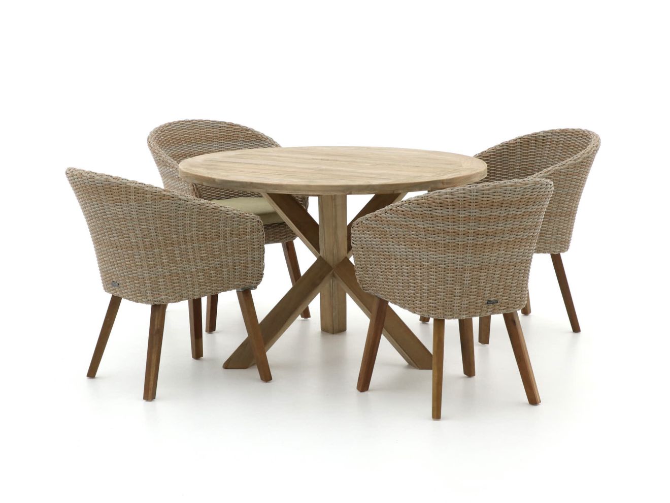 Intenso Tropea/ROUGH-Y ø 120 cm Gartenmöbel-Set 5-teilig Braun 120cm Rabatt: 34 % Unkategorisiert online kaufen