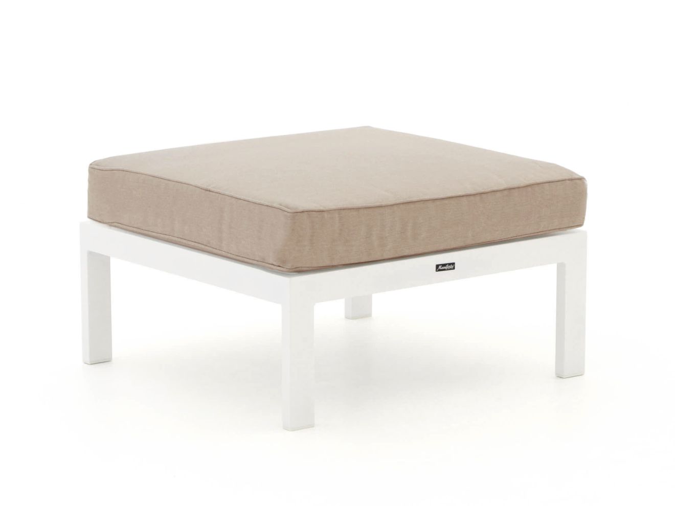 Manifesto Alzano Lounge Gartenhocker 78x78 cm Weiß 78x78cm Rabatt: 30 % Unkategorisiert online kaufen