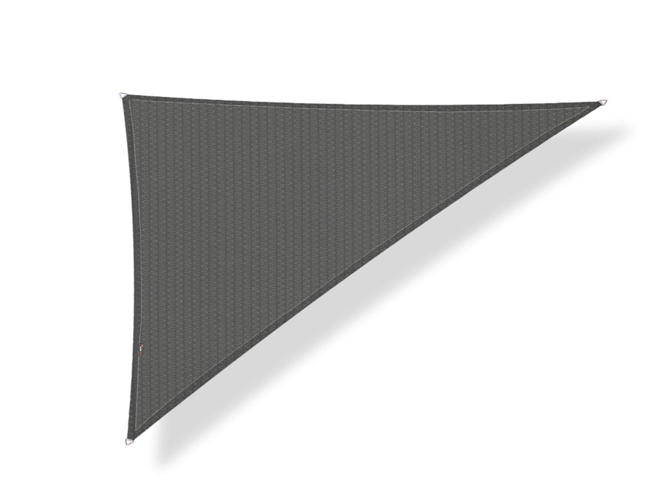 Shadow Comfort Sonnensegel Dreieck 90° 300x400x500 cm Grau Unkategorisiert online kaufen