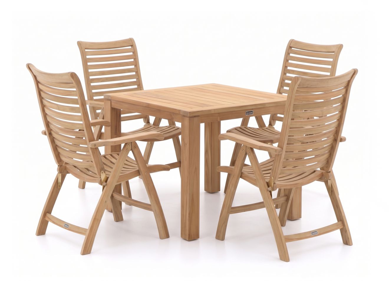 Sunyard Corby/Buxton 90 cm Gartenmöbel-Set 5-teilig verstellbar Unkategorisiert online kaufen