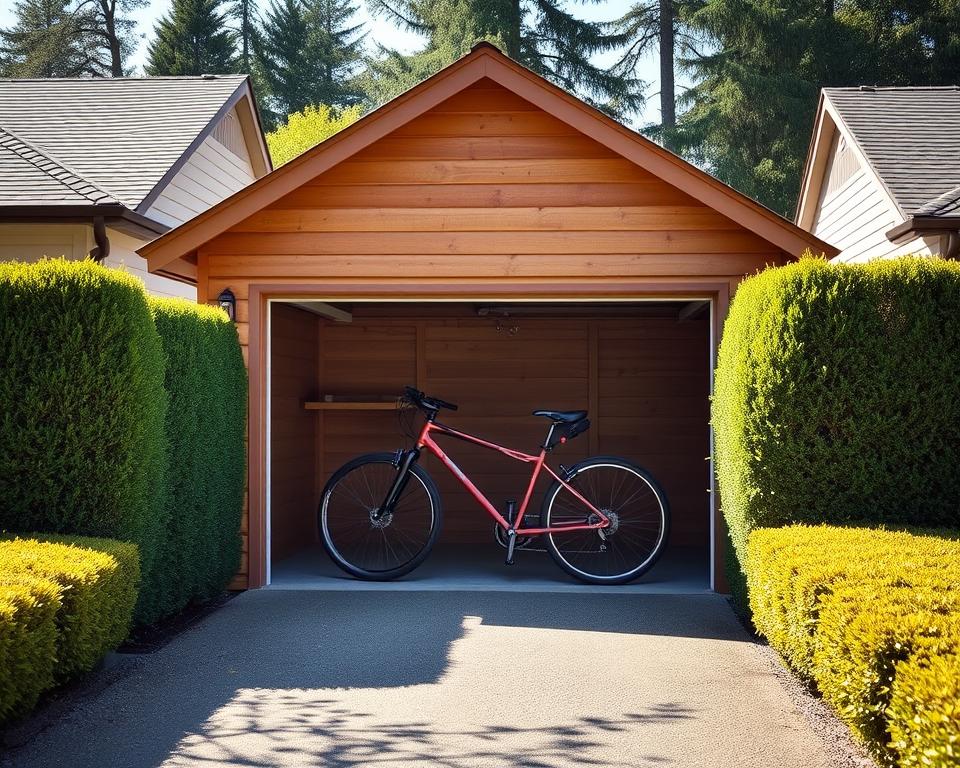 Fahrradgarage Platzierung und Größe Fahrradgarage Platzierung und Größe