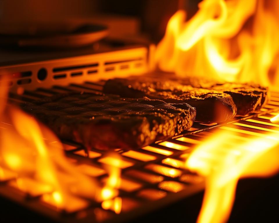 Beefer Grillprozess Hochtemperaturgrillen