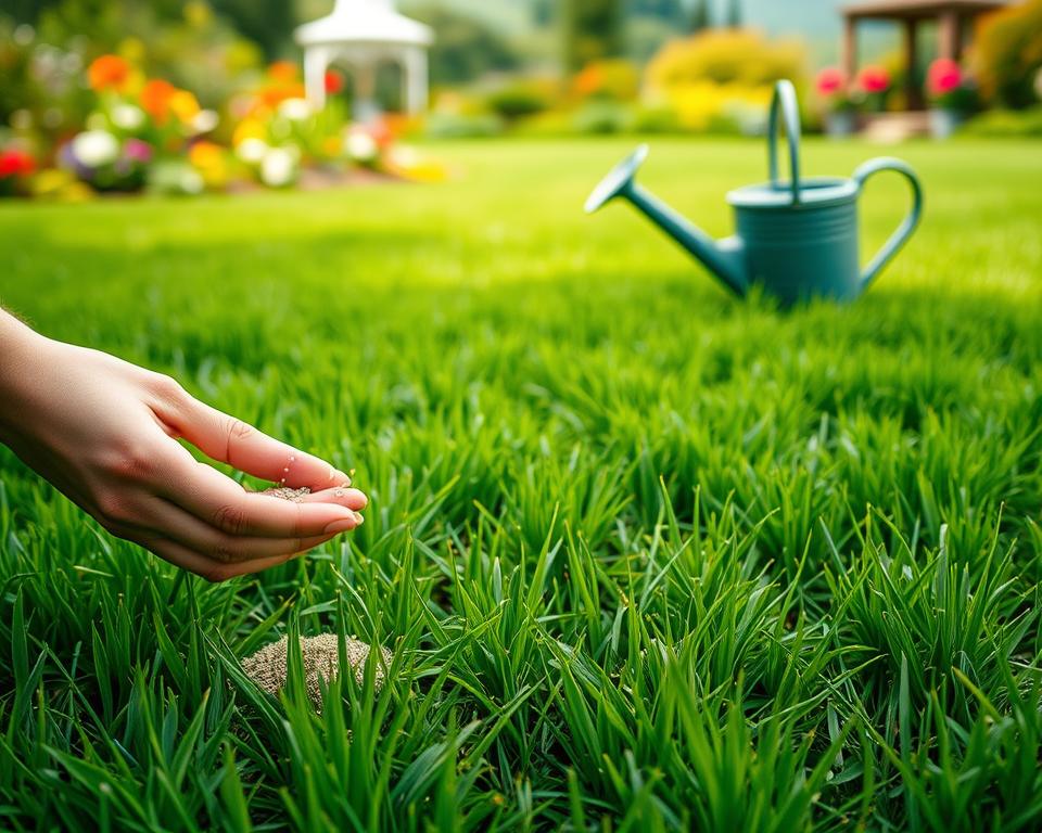 Rasensamen Aussaat Anleitung