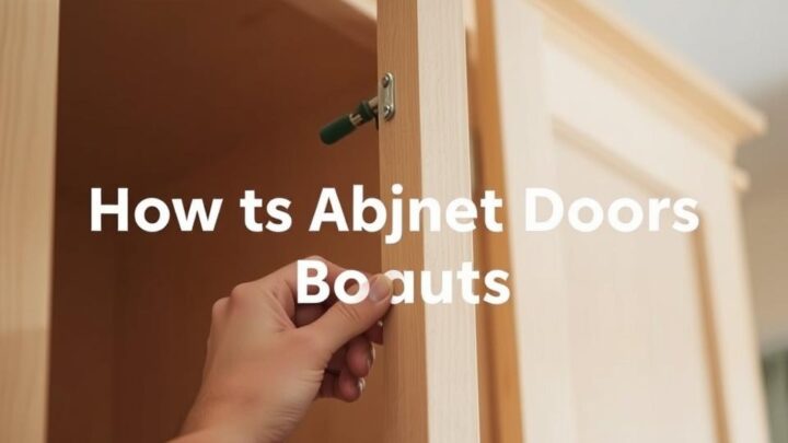 Schranktüren einstellen – Anleitung für perfekten Sitz