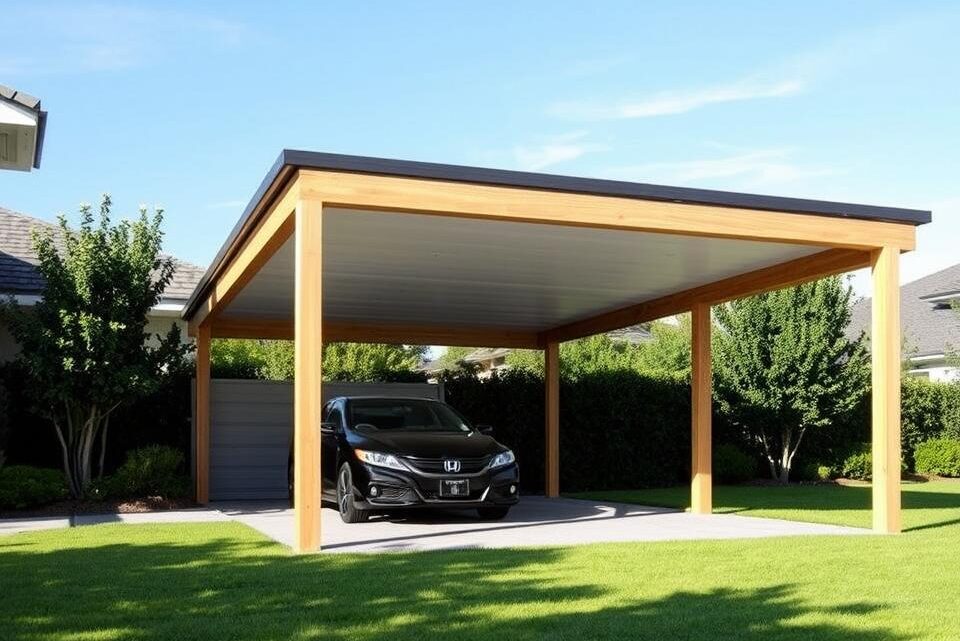 Wie groß kann ein Carport ohne Genehmigung sein?