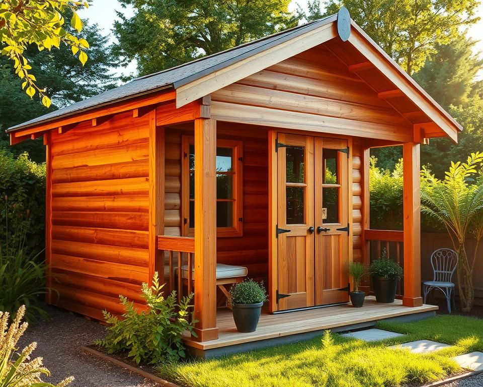 Holzschutz Gartenhaus