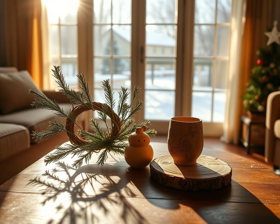 praktische Weihnachtsdekoration Umsetzung