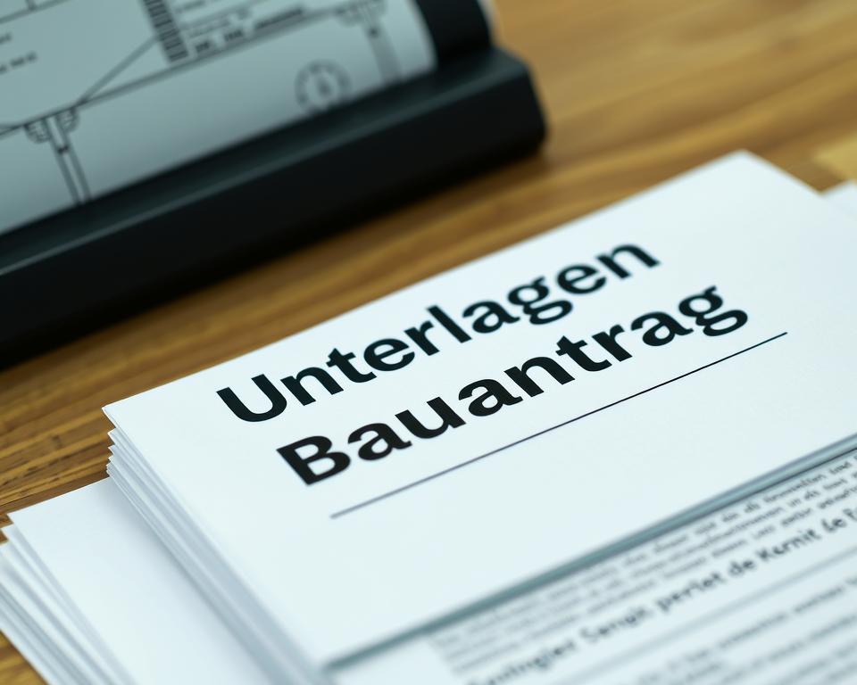 unterlagen bauantrag
