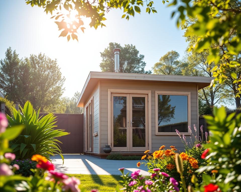 Premium Gartenhaus mit extra starken Wandstärken