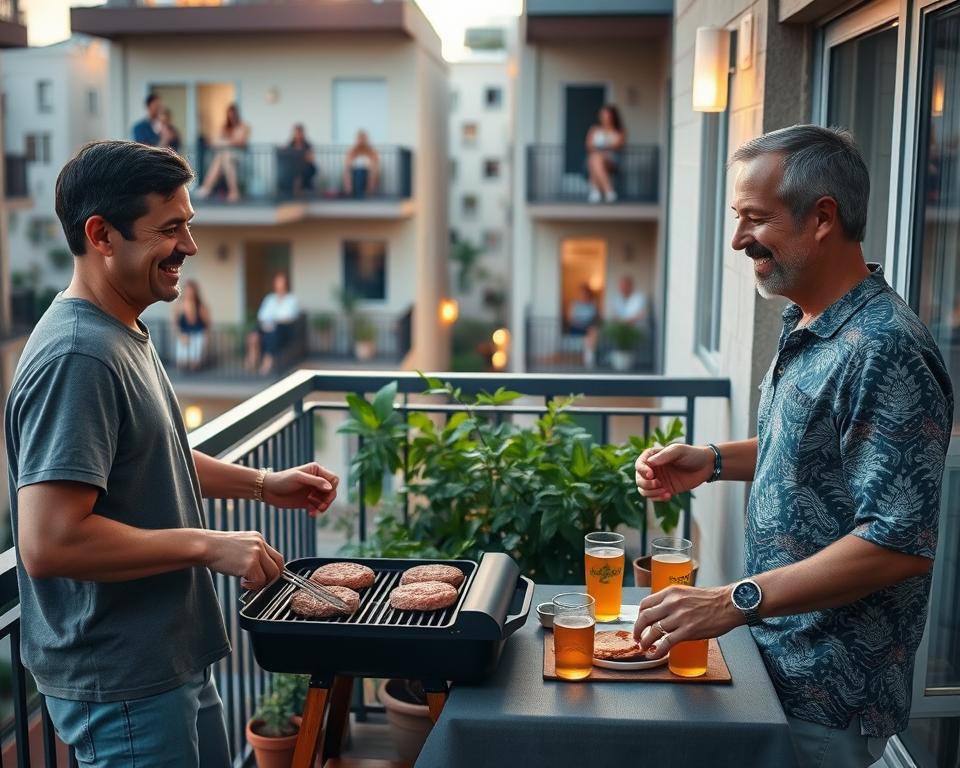 Balkon Grillen Nachbarschaft Balkon Grillen Nachbarschaft