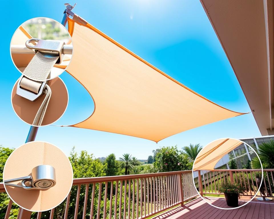 Sonnensegel Spanntechnik Sonnensegel Spanntechnik