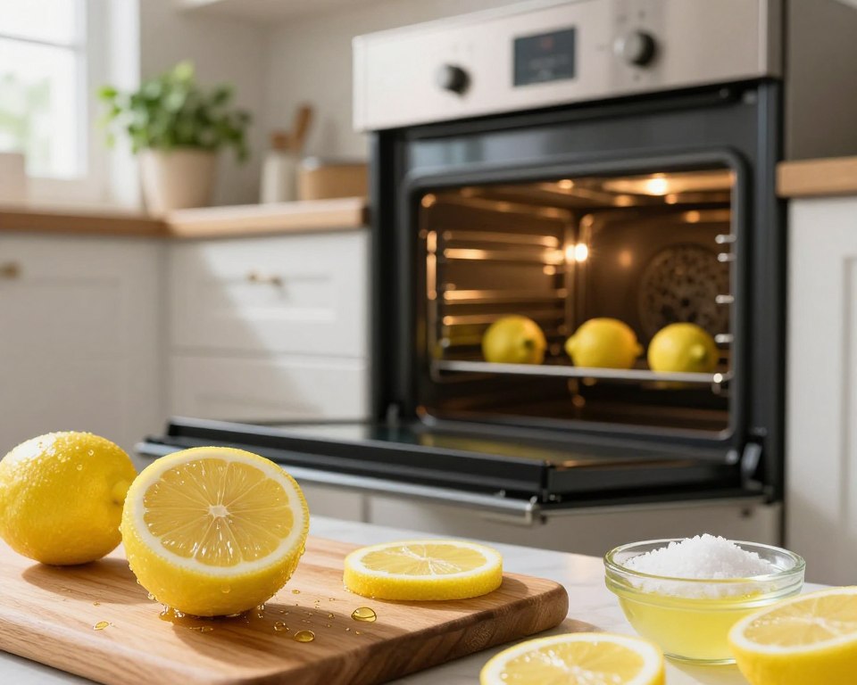 Backofenreinigung mit Zitrone Backofenreinigung mit Zitrone