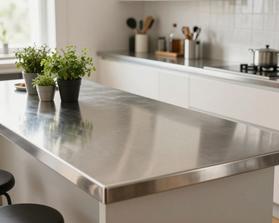 Edelstahl-Arbeitsplatten Edelstahl-Arbeitsplatten