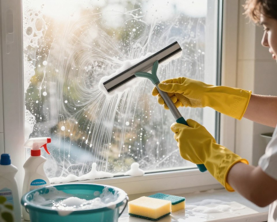 Fensterreinigung mit Shampoo Fehler