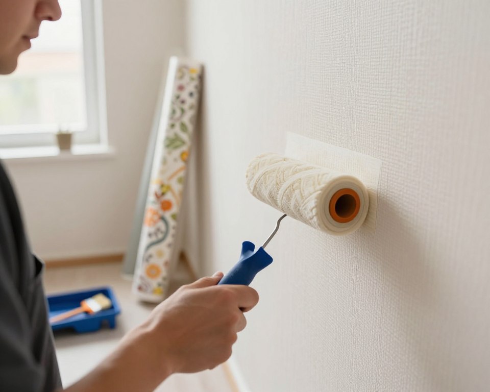 Glasfasertapete überkleben