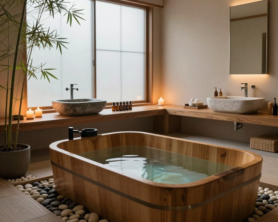 Japanisches Badezimmer
