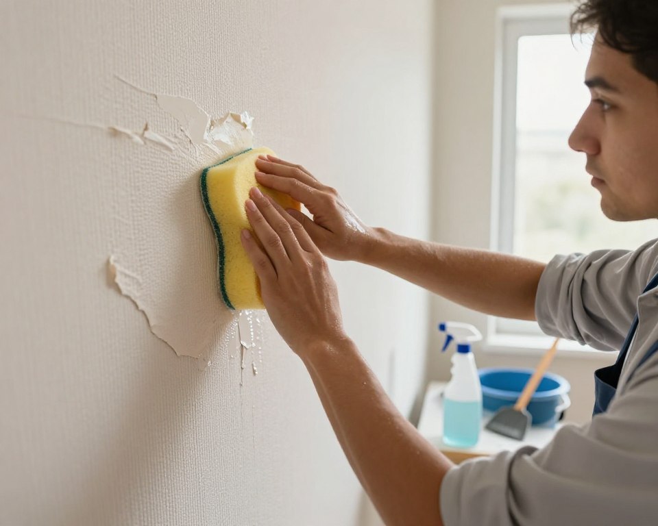 Nassverfahren Rauhfaser entfernen