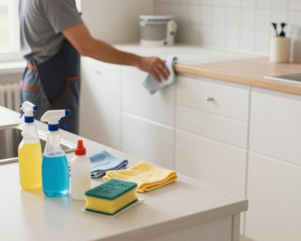 Oberflächen vorbereiten und reinigen