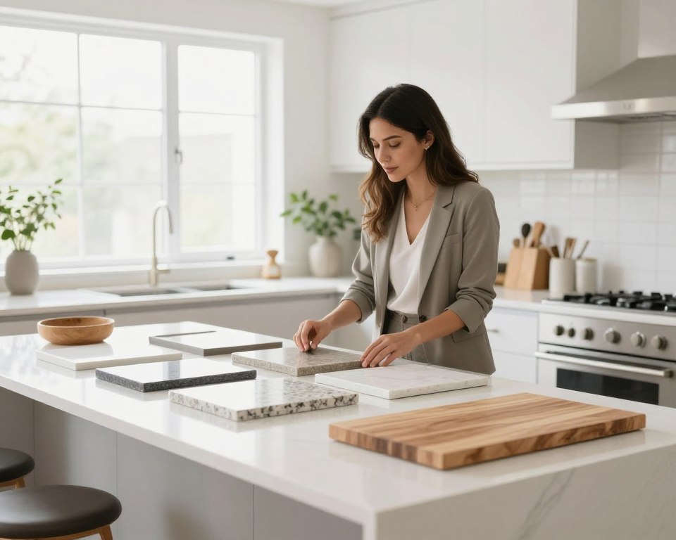 Praktische Überlegungen bei der Auswahl der Arbeitsplatte Praktische Überlegungen bei der Auswahl der Arbeitsplatte