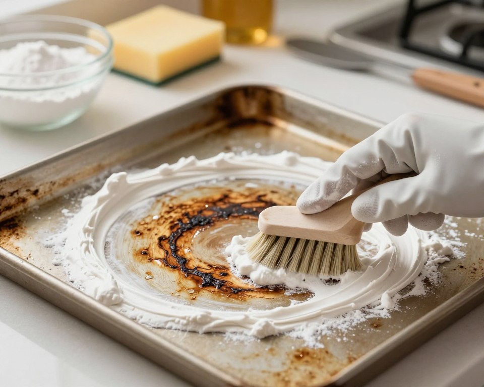 eingebrannte Verkrustungen entfernen