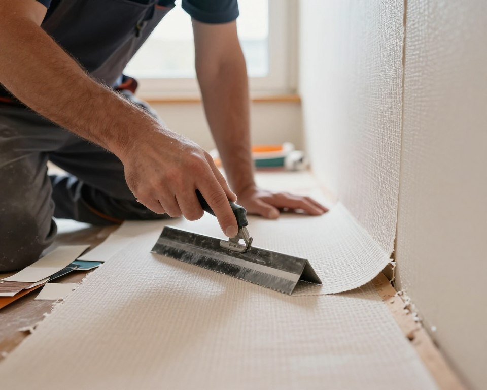 mehrfach gestrichene Rauhfaser entfernen