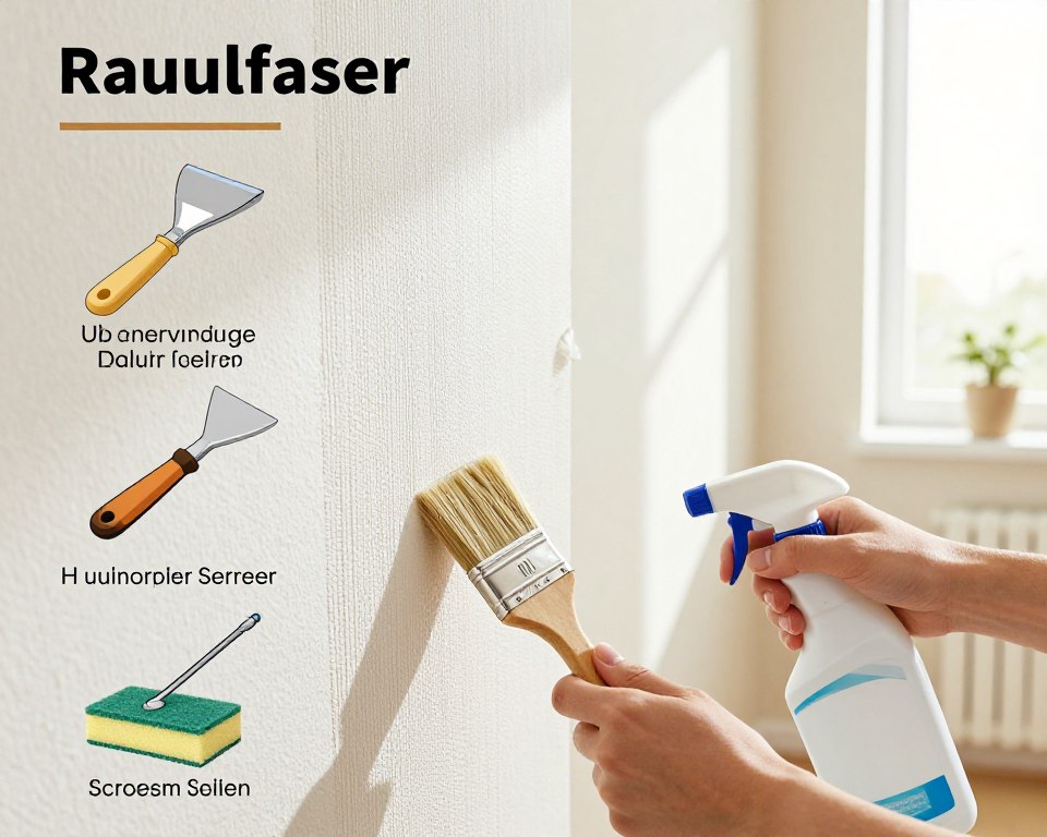 Rauhfaser einfach und effektiv entfernen – Dein Leitfaden